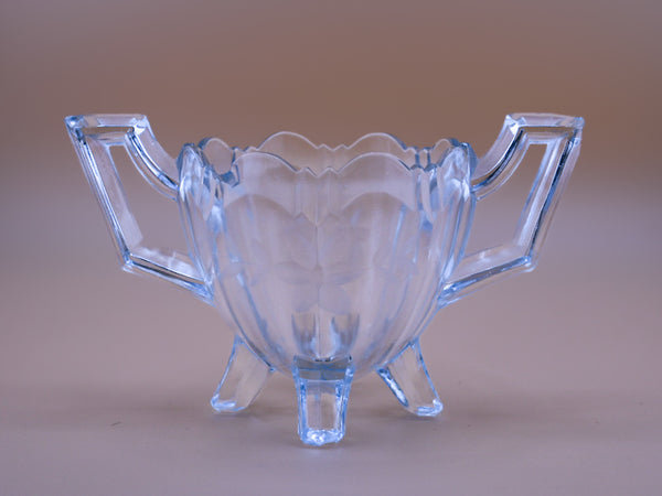 Depression Glass Cream & Sugar — Jeannette Glass Co. (1930s)